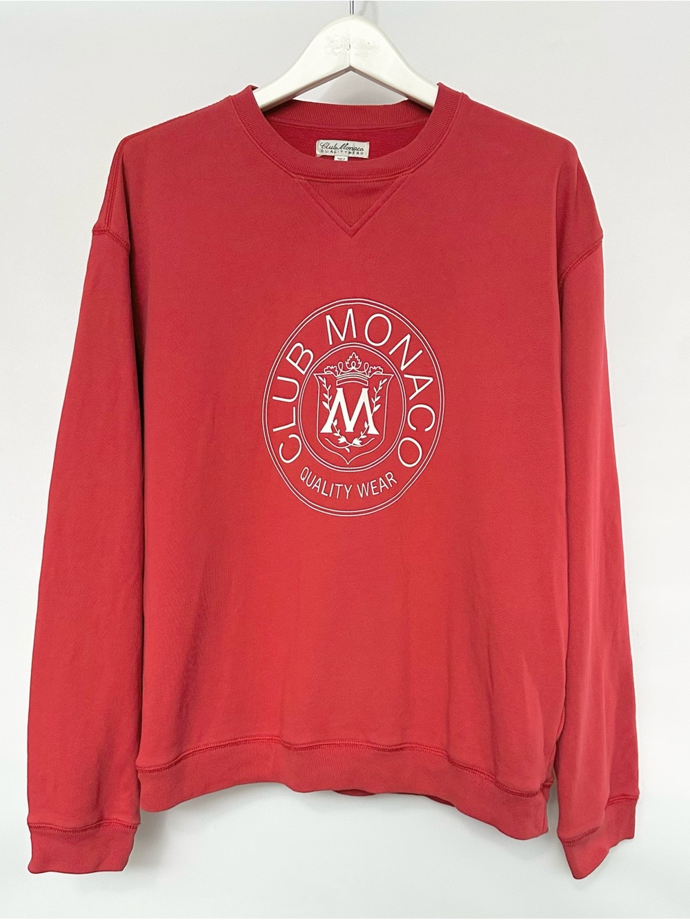 Club Monaco heritage crest sweatshirt